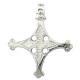 Kors med keltiskt ursprung (försilvrad, ca 54mm) - Thumb 1